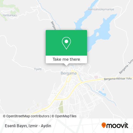 Esenli Bayırı map