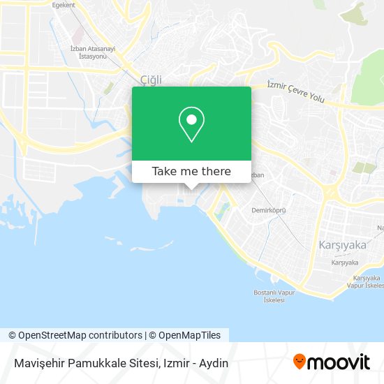 Mavişehir Pamukkale Sitesi map