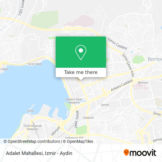 Adalet Mahallesi map