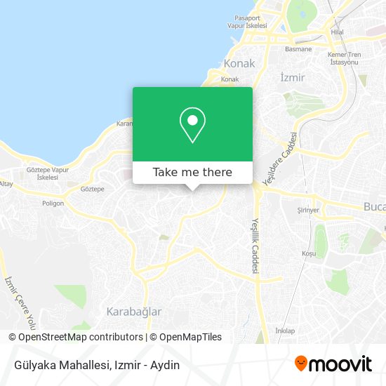 Gülyaka Mahallesi map