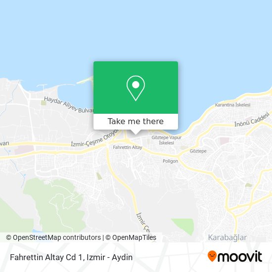 Fahrettin Altay Cd 1 map