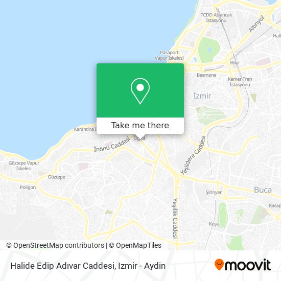 Halide Edip Adıvar Caddesi map