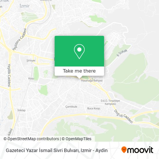 Gazeteci Yazar İsmail Sivri Bulvarı map