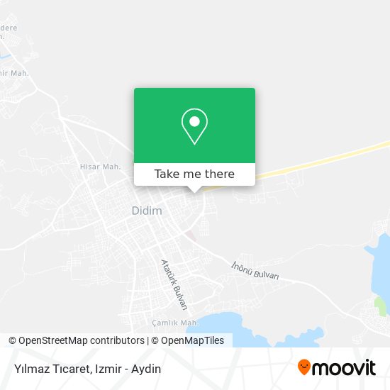 Yılmaz Tıcaret map