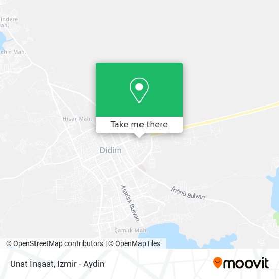 Unat İnşaat map