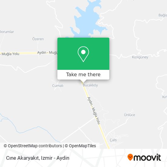 Cıne Akaryakıt map