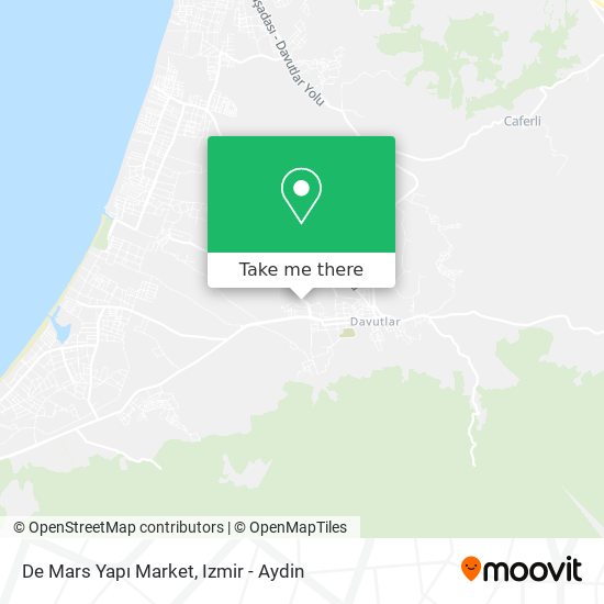 De Mars Yapı Market map
