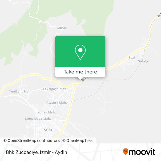 Bhk Zuccacıye map