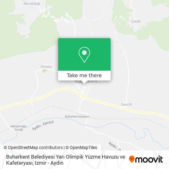 Buharkent Belediyesi Yarı Olimpik Yüzme Havuzu ve Kafeteryası map