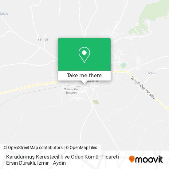 Karadurmuş Kerestecilik ve Odun Kömür Ticareti - Ersin Duraklı map