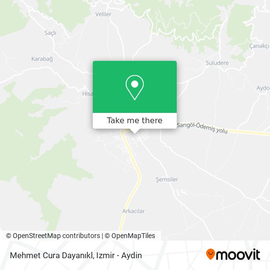 Mehmet Cura Dayanıkl map