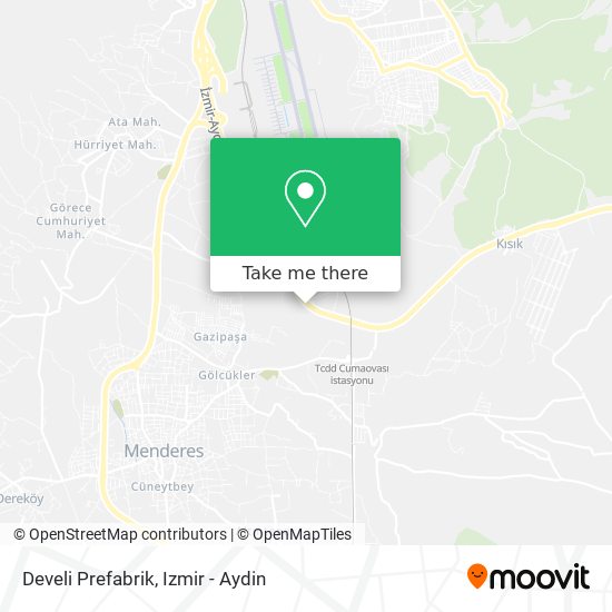 Develi Prefabrik map