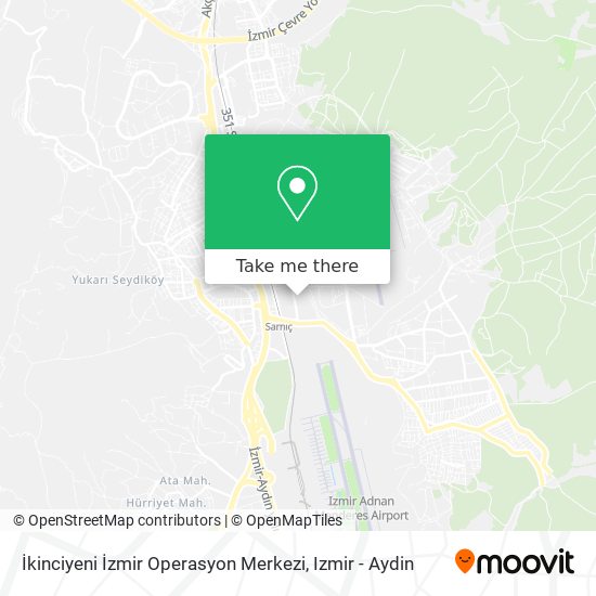 İkinciyeni İzmir Operasyon Merkezi map