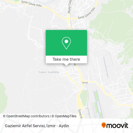 Gaziemir Airfel Servisi map