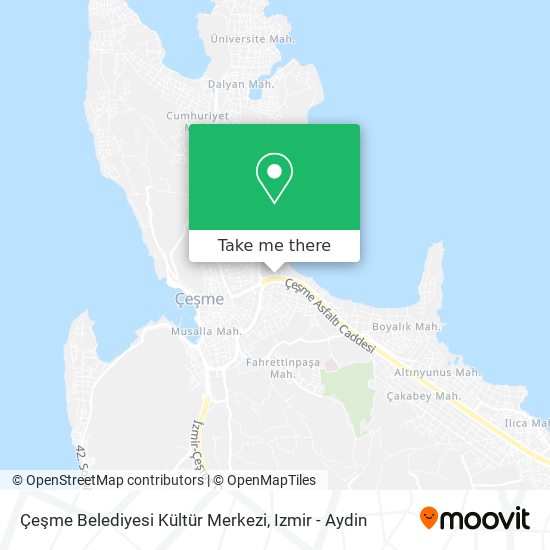 Çeşme Belediyesi Kültür Merkezi map