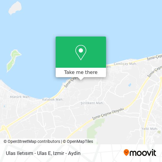Ulas Iletısım - Ulas E map