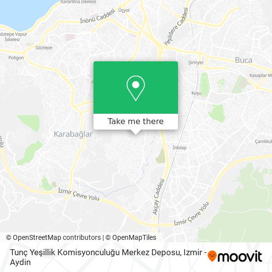 Tunç Yeşillik Komisyonculuğu Merkez Deposu map