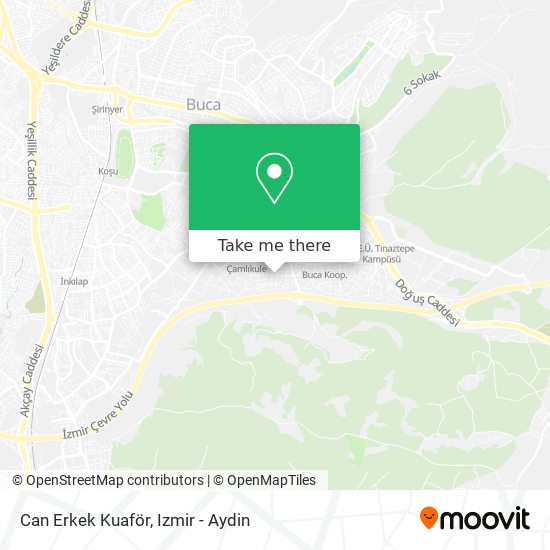 Can Erkek Kuaför map