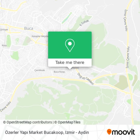 Özerler Yapı Market Bucakoop map