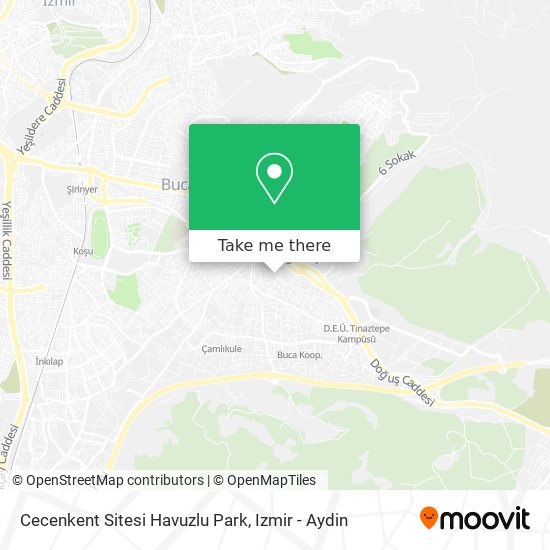 Cecenkent Sitesi Havuzlu Park map