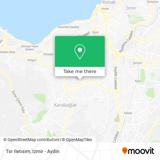 Tsr Iletısım map