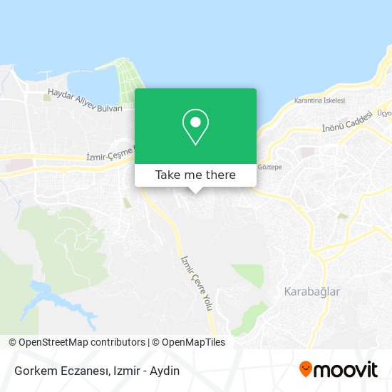 Gorkem Eczanesı map
