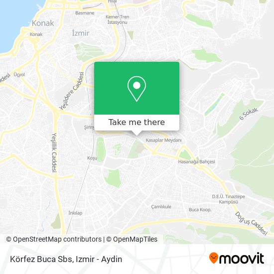 Körfez Buca Sbs map