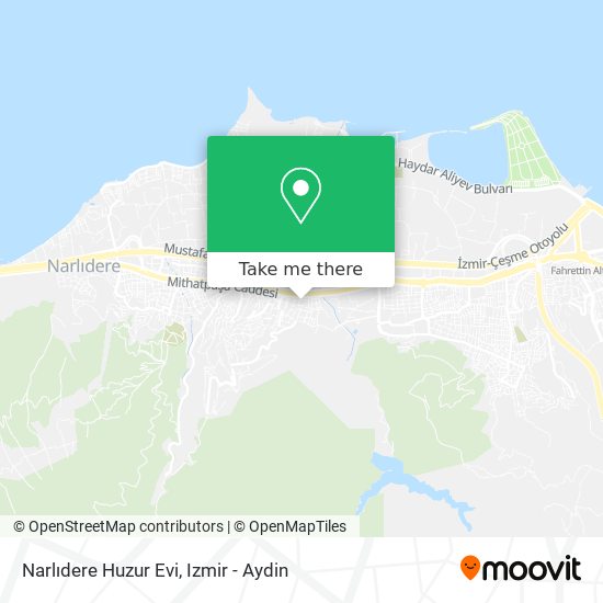 Narlıdere Huzur Evi map