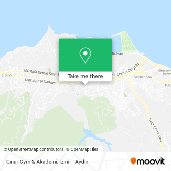 Çınar Gym & Akademi map