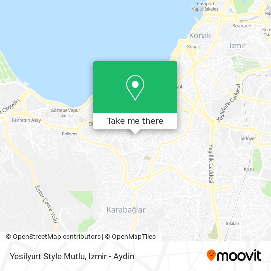 Yesilyurt Style Mutlu map