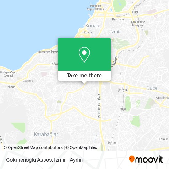 Gokmenoglu Assos map