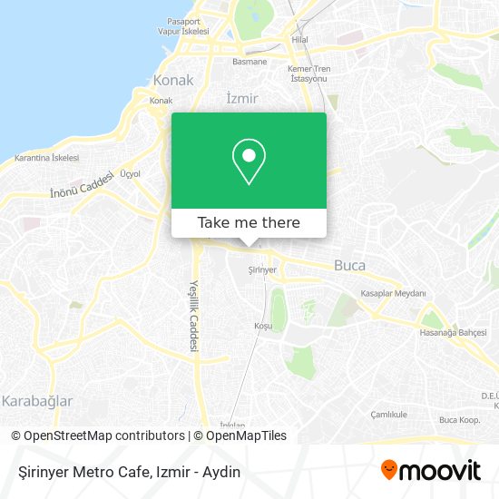 Şirinyer Metro Cafe map