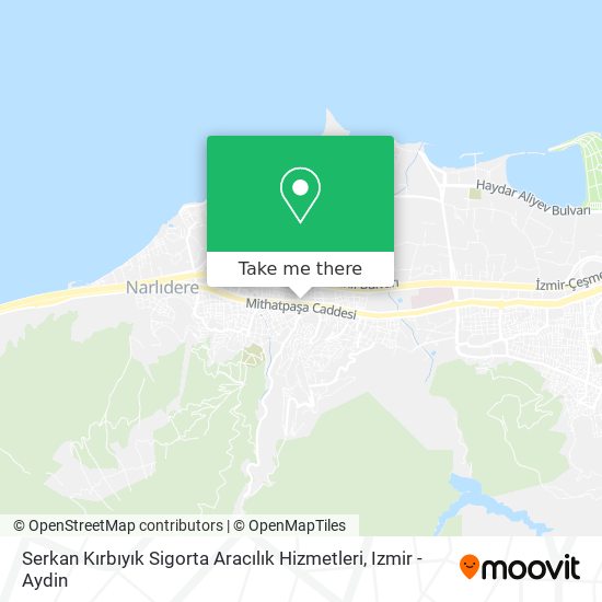 Serkan Kırbıyık Sigorta Aracılık Hizmetleri map