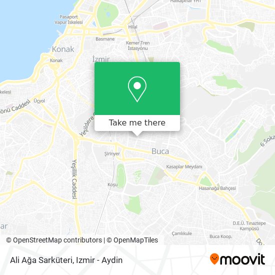 Ali Ağa Sarküteri map
