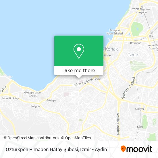 Öztürkpen Pimapen Hatay Şubesi map