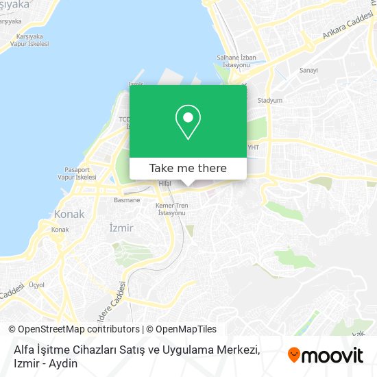 Alfa İşitme Cihazları Satış ve Uygulama Merkezi map