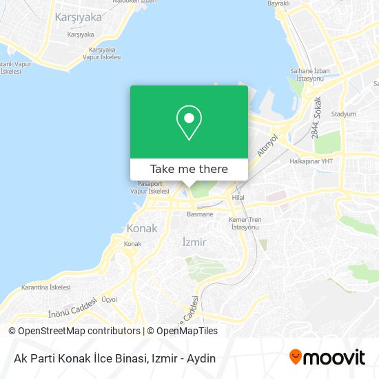 Ak Parti Konak İlce Binasi map