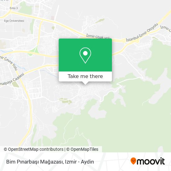 Bim Pınarbaşı Mağazası map