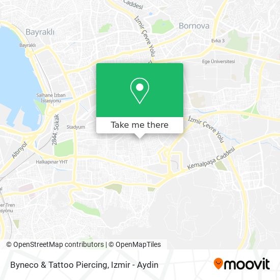 Byneco & Tattoo Piercing map