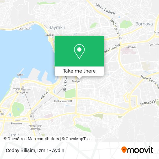 Ceday Bilişim map