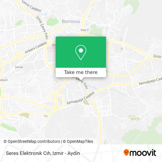 Seres Elektronık Cıh map