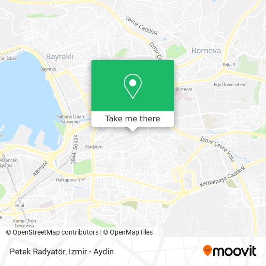 Petek Radyatör map