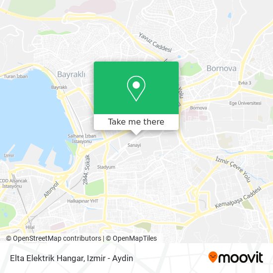 Elta Elektrik Hangar map
