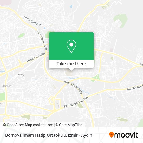 Bornova İmam Hatip Ortaokulu map