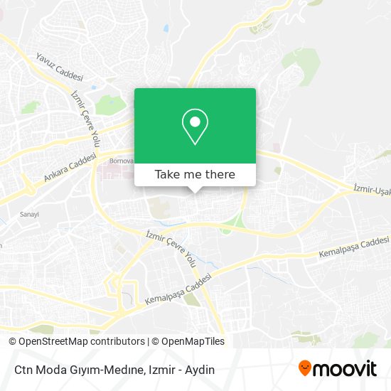 Ctn Moda Gıyım-Medıne map