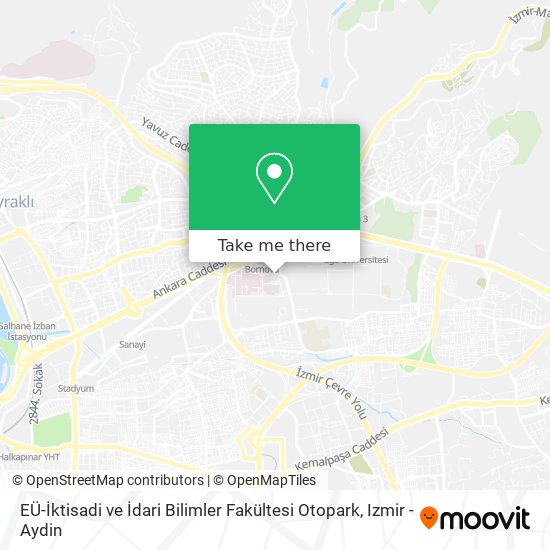 EÜ-İktisadi ve İdari Bilimler Fakültesi Otopark map