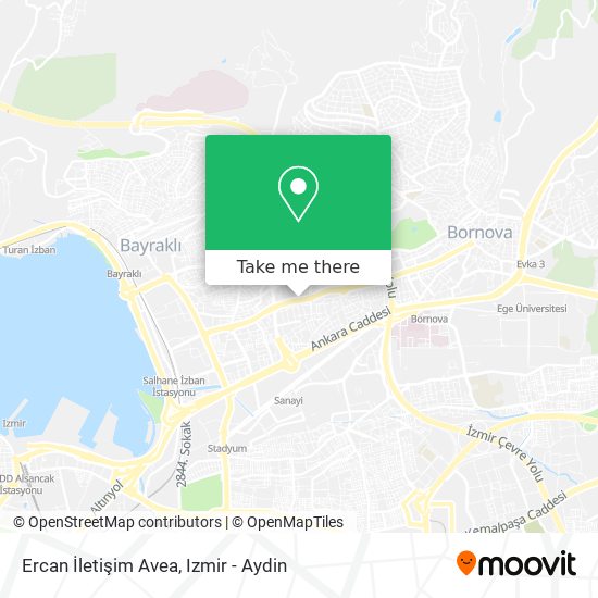 Ercan İletişim Avea map