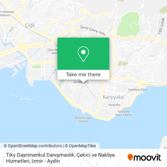 Tiky Gayrimenkul Danışmanlık, Çekici ve Nakliye Hizmetleri map