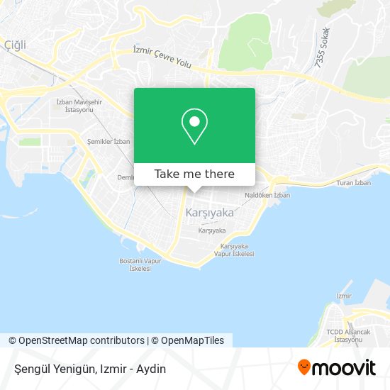 Şengül Yenigün map