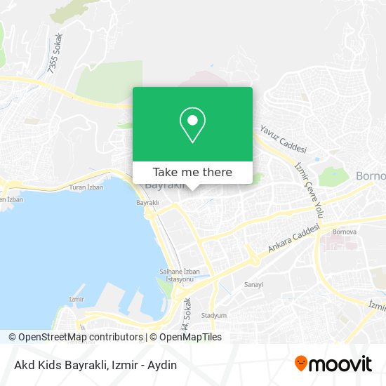 Akd Kids Bayrakli map
